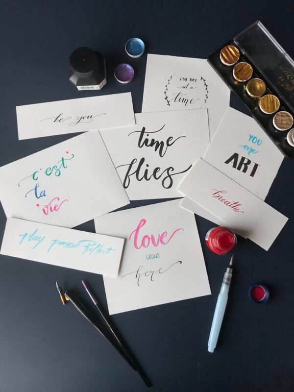 Calligraphy Workshop 17th May 2025