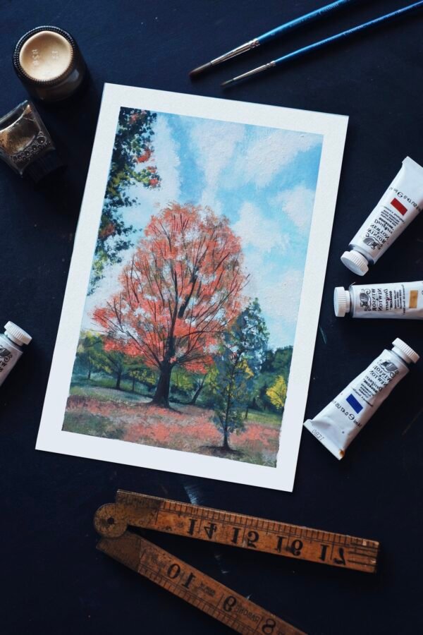 London Landscape in Gouache - Image 4
